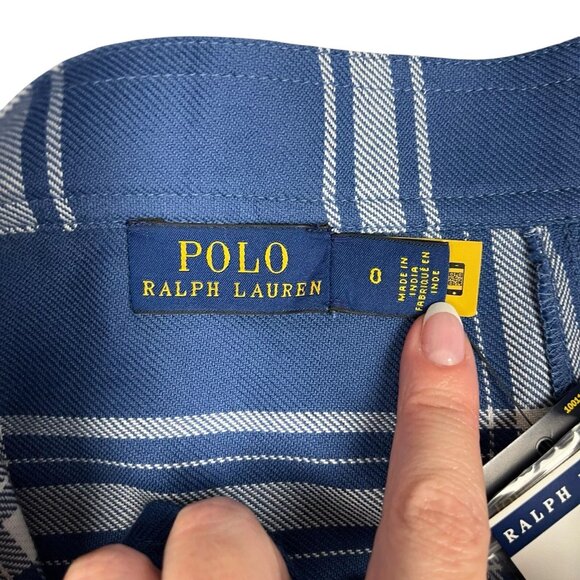 Polo Ralph Lauren Long Plaid Maxi Skirt New - Picture 8 of 16